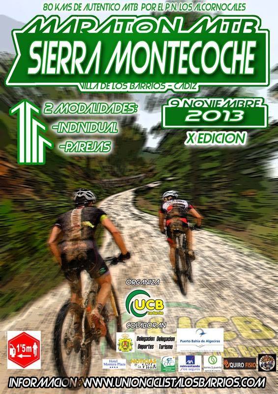 mtb maratón sierra montecoche 9 noviembre 2013