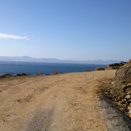 From sea level to the highest top of the Strait of Gibraltar.