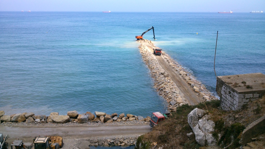 The problematic Sandy Bay.