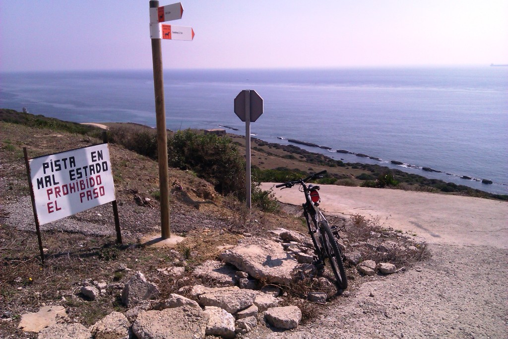 The so-called Smugglers Route.