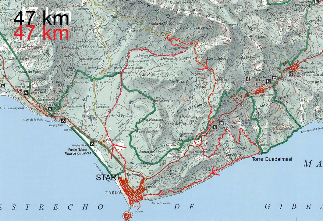 The Track To Bike. Mtb Meeting Tarifa.