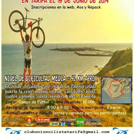 Cartel I Marcha Cicloturista de Unión Ciclista Tarifa