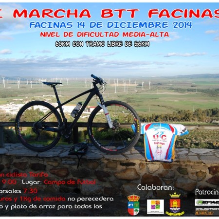 I Marcha BTT de Facinas 2014