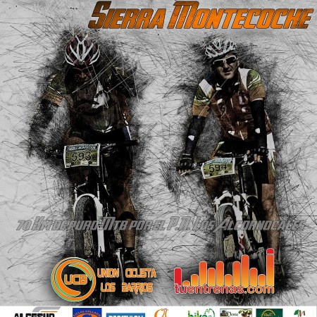 Cartel Montecoche Mtb Maratón 2015 en Los Barrios
