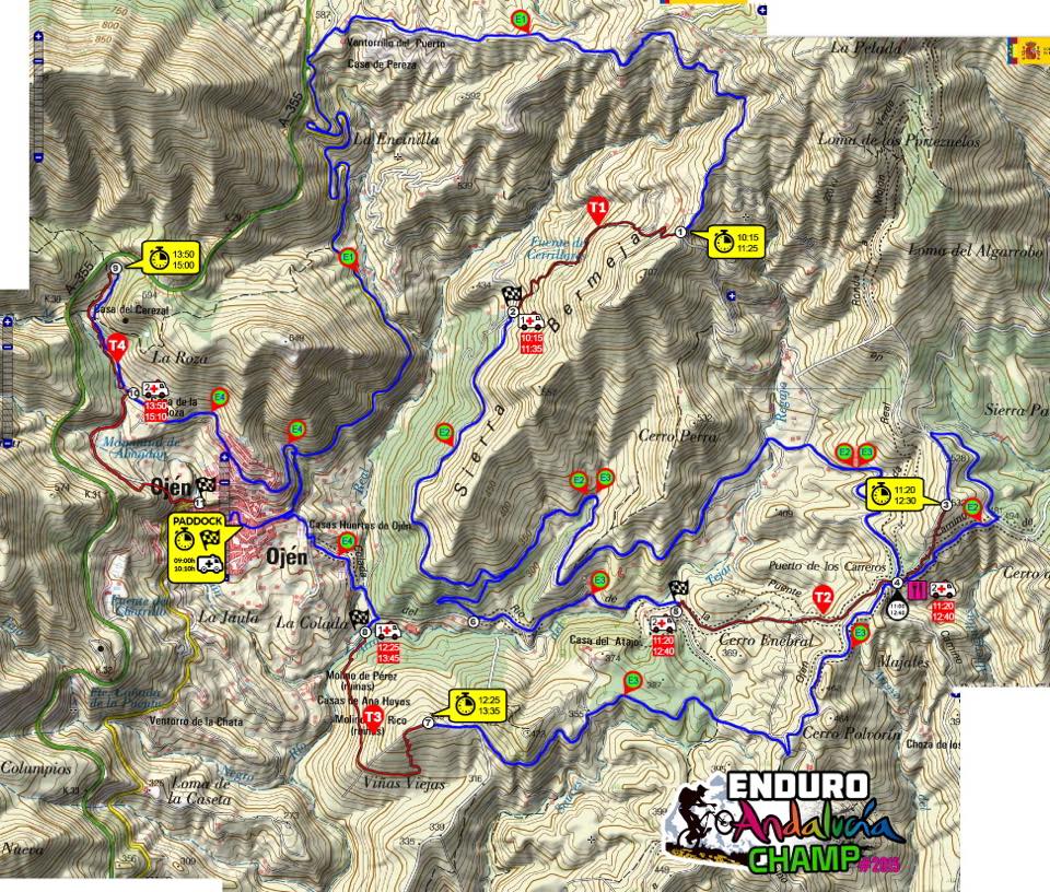 Ojen Enduro Tracks 2015