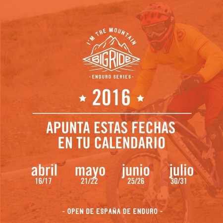 Big Ride Enduro Series Calender 2016