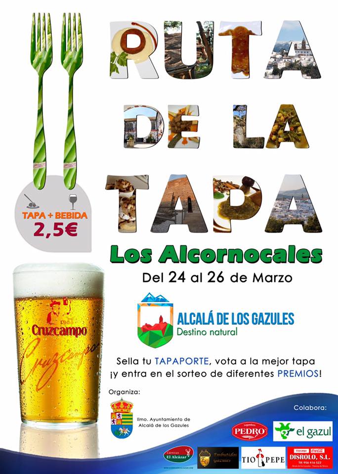 II Ruta del Tapa los Alcornocales en Alcala de los Gazules