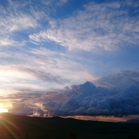SUNRISE mountain biking in Tarifa, Costa de la Luz