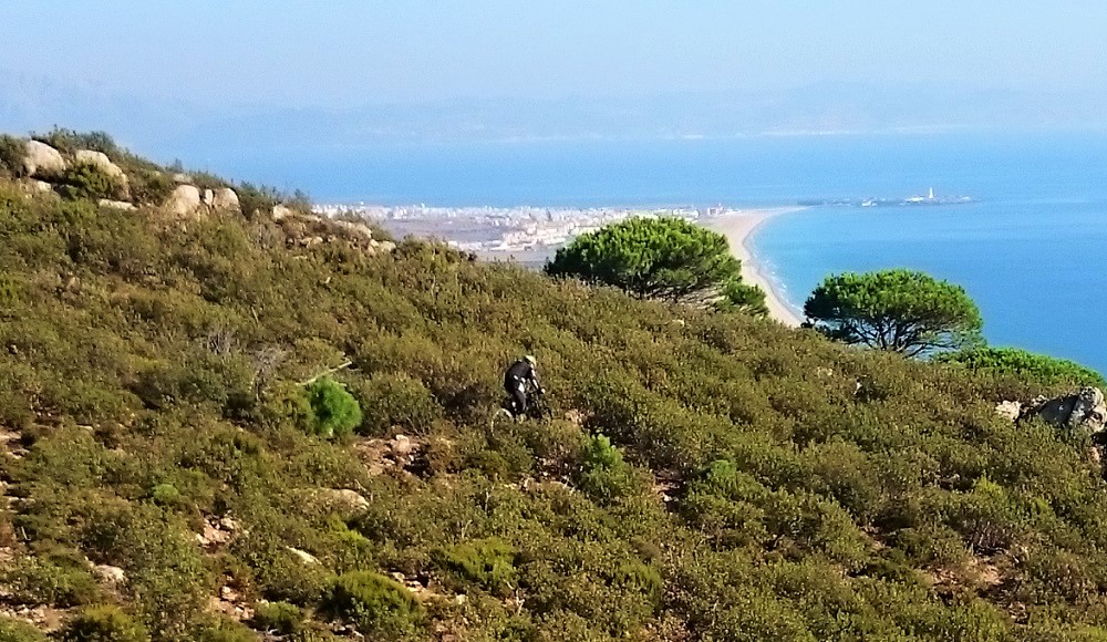 After a mtb tour outlet shopping 