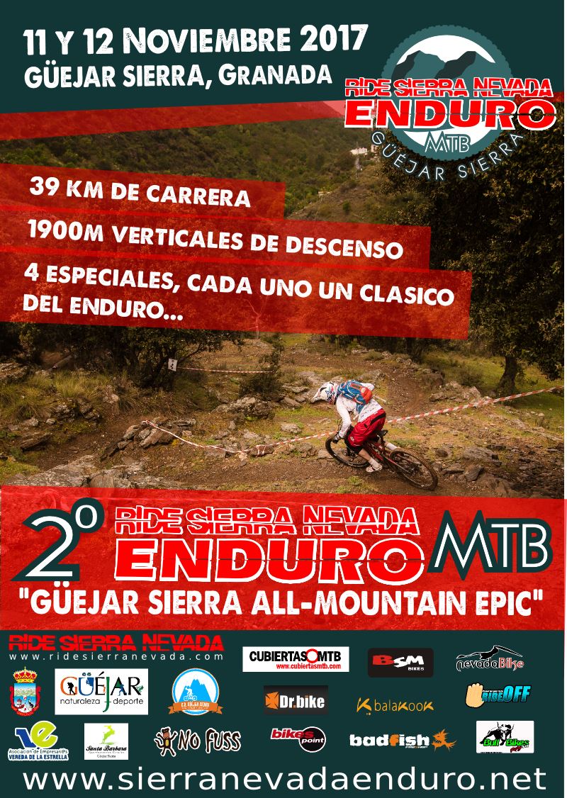 Ride Sierra Nevada Enduro MTB 2017